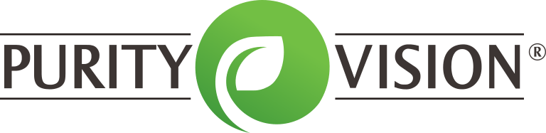 Logo značky Purity vision